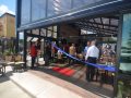 Opening patio structure