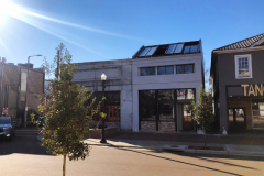 Restaurant with Cabrio Structures Retractable Skylight