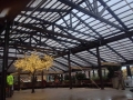 Retractable patio cover