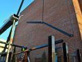 Installing patio enclosure