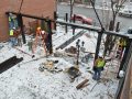 Installing patio enclosure