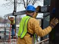 Installing patio enclosure