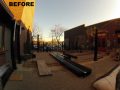 Restaurant patio