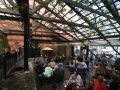 Restaurant patio enclosure