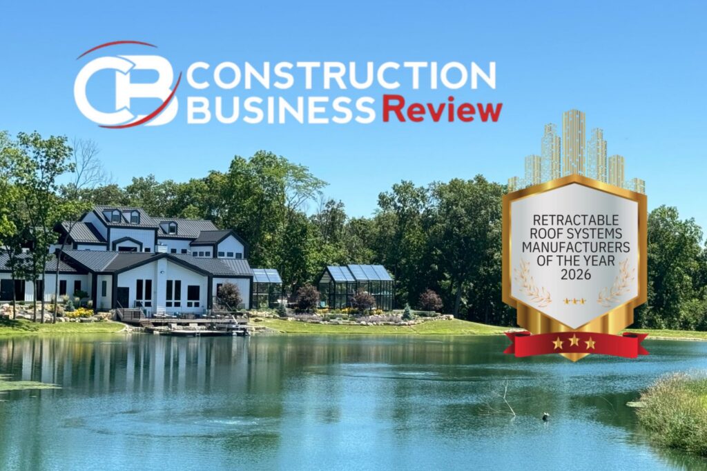 Cabrio Named Retractable Roof Systems Manufacturer of the Year 2026